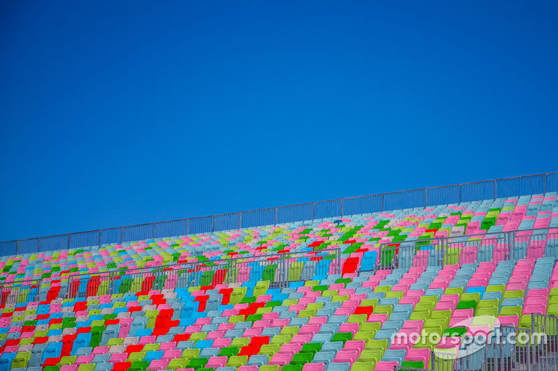 Baku, l'atmosfera del circuito cittadino