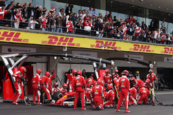 Кімі Райкконен, Ferrari SF16-H на піт-стопі