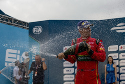 Podio: secondo Lucas di Grassi, ABT Schaeffler Audi Sport