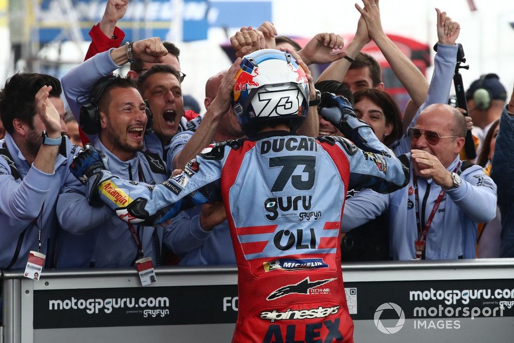Alex Márquez, Gresini Racing, logró su primer podio con Gresini en Argentina