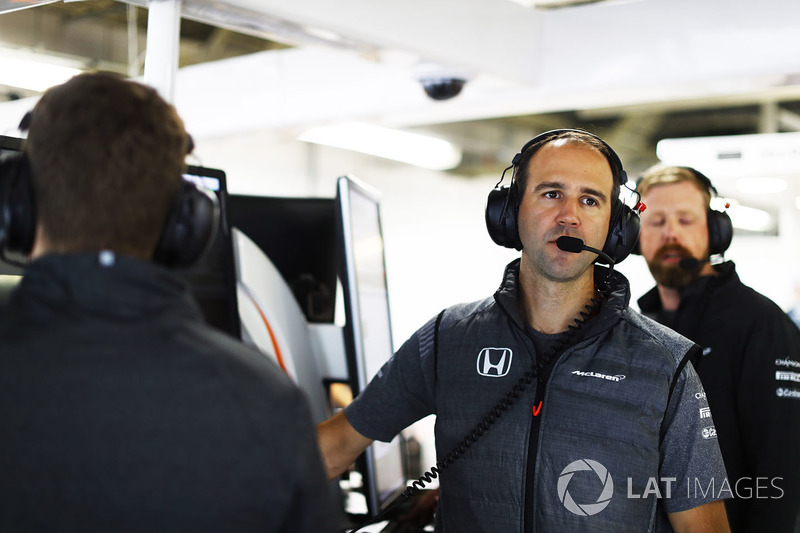 Tom Stallard, ingeniero de rendimiento de McLaren