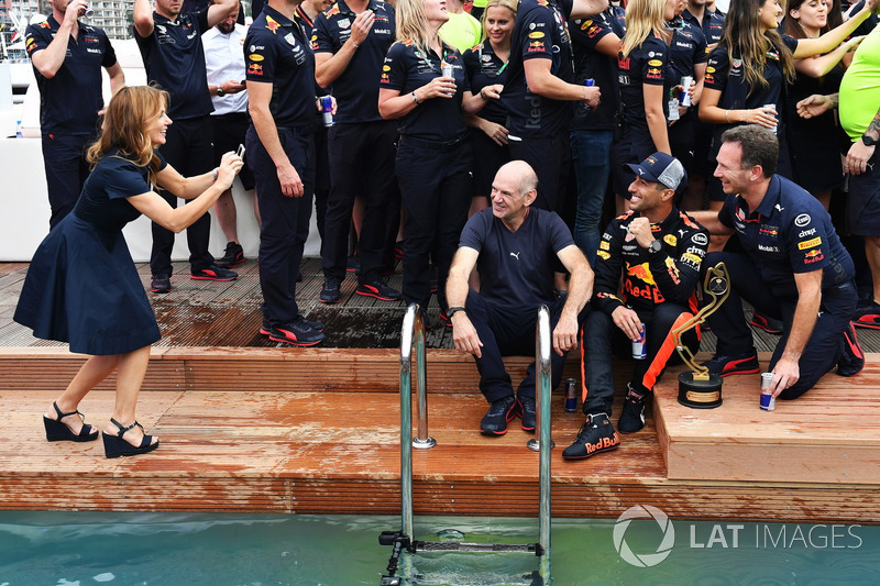 Джері Хорнер, Даніель Ріккардо, Едріан Ньюі, Red Bull Racing