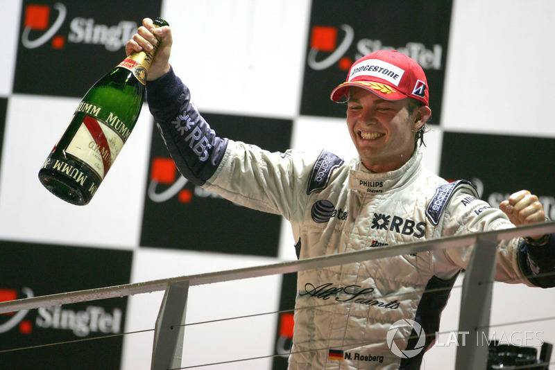 Nico Rosberg, Williams sul podio
