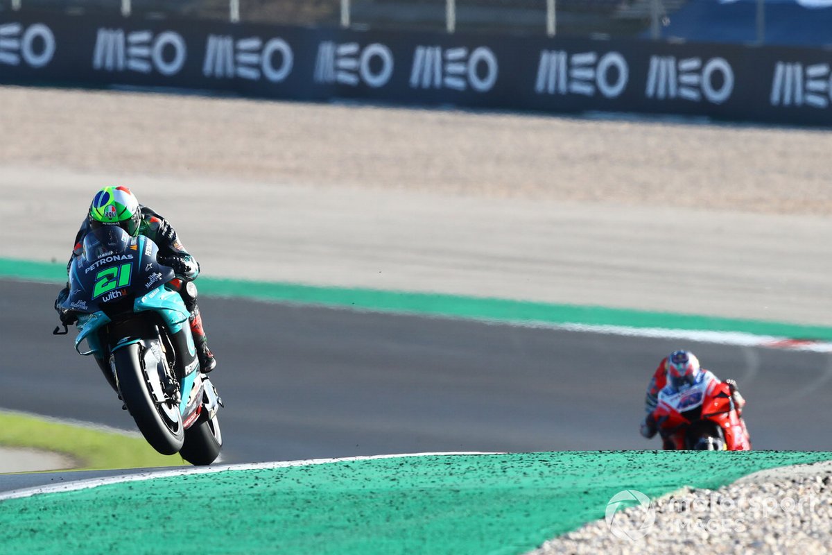 Pembalap Petronas Yamaha SRT, Franco Morbidelli, tampil sangat baik pada MotoGP 2020 dengan motor M1 spek 2019.