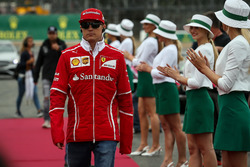 Kimi Raikkonen, Ferrari nella drivers parade