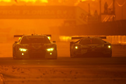 #57 Stevenson Motorsports Audi R8 LMS GT3: Andrew Davis, Lawson Aschenbach, Matt Bell, #66 Ford Performance Chip Ganassi Racing Ford GT: Joey Hand, Dirk Müller, Sébastien Bourdais
