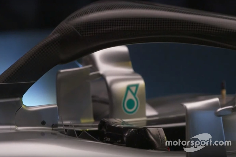 Система Halo на Mercedes AMG F1 W09