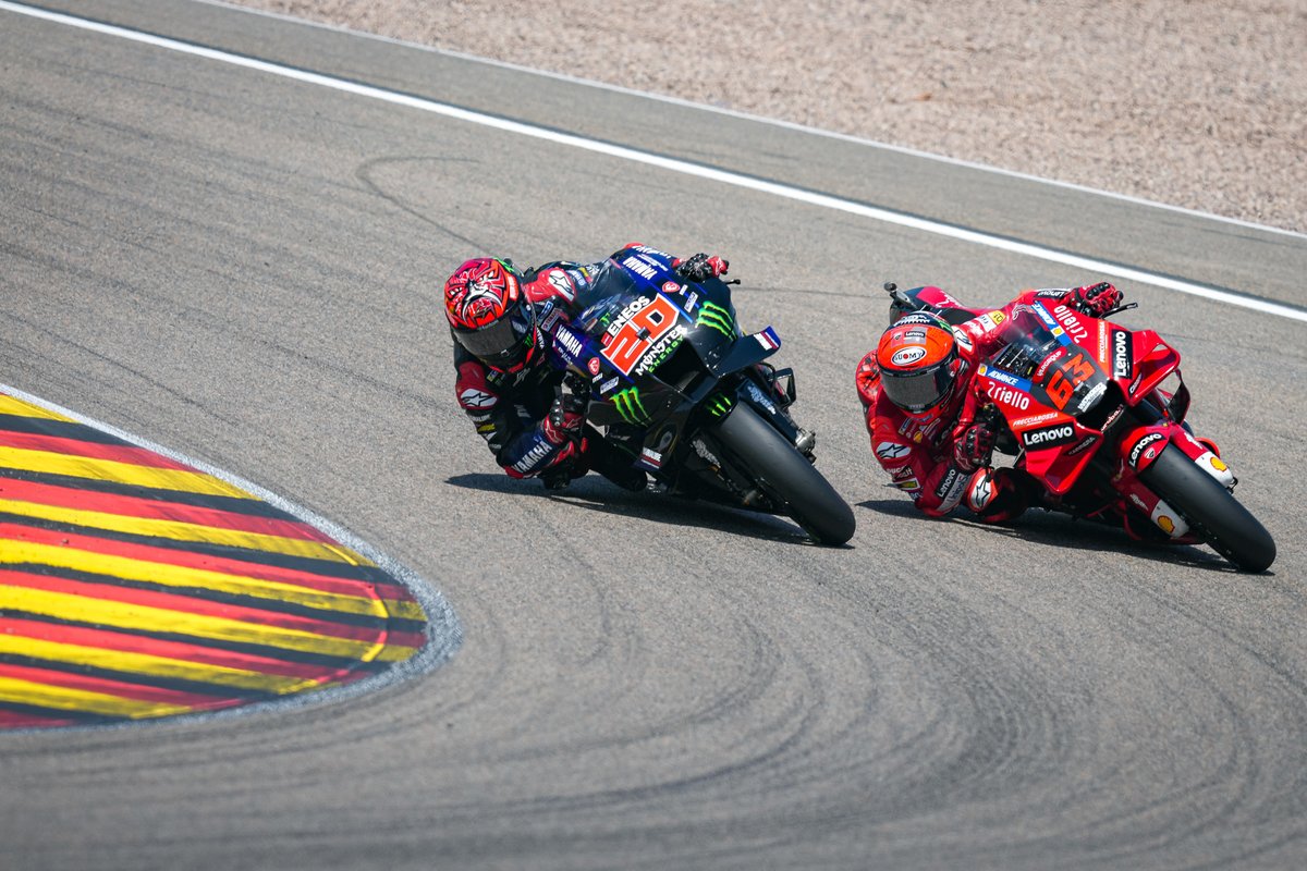 Fabio Quartararo, Yamaha Factory Racing, Francesco Bagnaia, Ducati Team