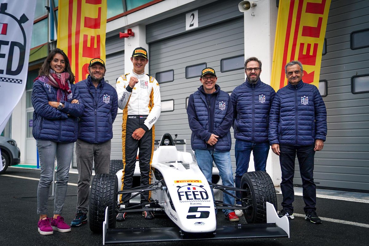 Robert de Haan, Margot Laffite, Patrick Lemarié, Jacques Villeneuve, Julien Fébreau