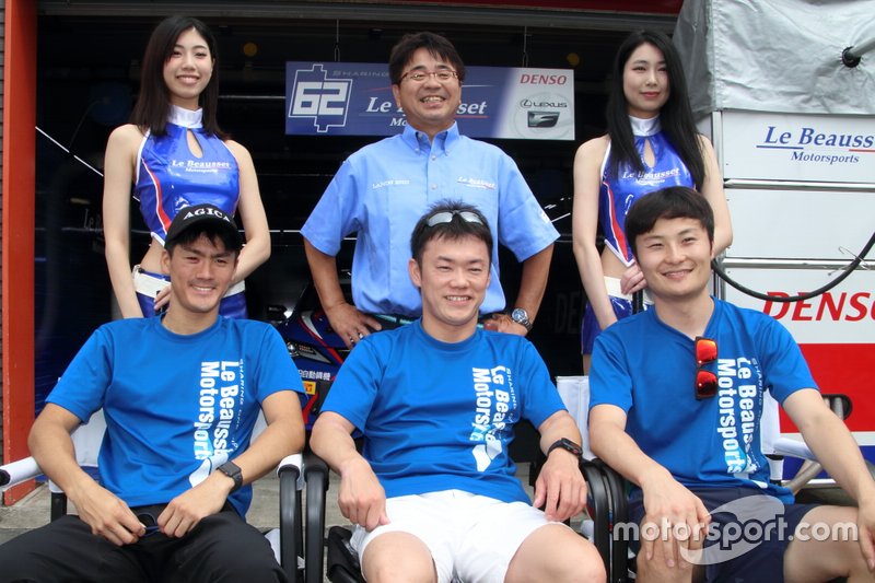 小河諒、嵯峨宏紀、山下健太(#62 DENSO LeBeausset RC350)