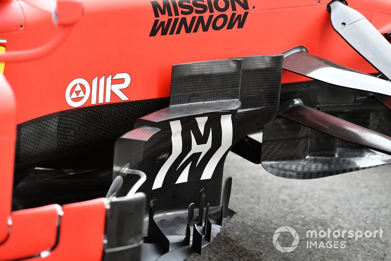 Un déflecteur de Ferrari SF90