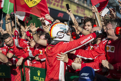 Победитель Себастьян Феттель, Ferrari