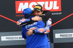 Podio: il vincitore della gara Michael van der Mark, Pata Yamaha