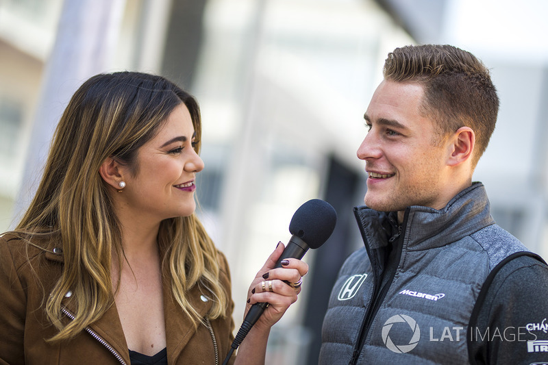 Lety Sahagun, Stoffel Vandoorne, McLaren