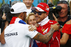 2017 Formula 1 Dünya Şampiyonu Lewis Hamilton, Mercedes AMG F1, Sebastian Vettel, Ferrari