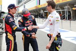 Данііл Квят, Red Bull Racing, Карлос Сайнс-мол., Scuderia Toro Rosso, та Макс Ферстаппен, Scuderia T