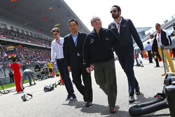 Jean Todt, FIA President op de grid