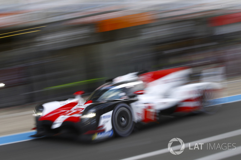 #7 Toyota Gazoo Racing Toyota TS050: Mike Conway, Kamui Kobayashi, Jose Maria Lopez, Fernando Alonso