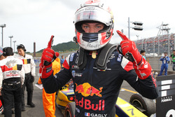 Pierre Gasly, Mugen, Celebrate His First Win