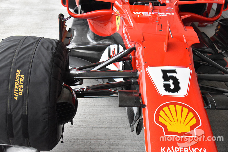 Передня підвіска Ferrari SF70H