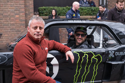 Top Gear-opnames in Londen met Matt LeBlanc en Ken Block