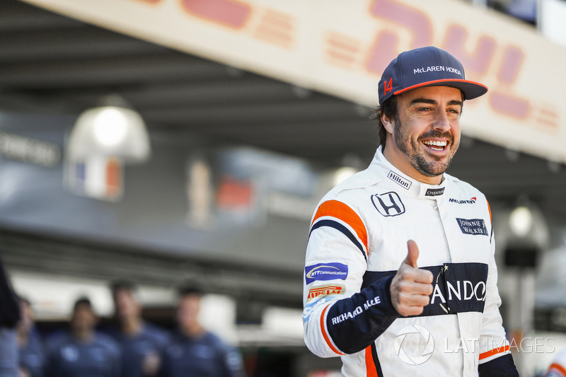 Fernando Alonso, en la foto del equipo McLaren