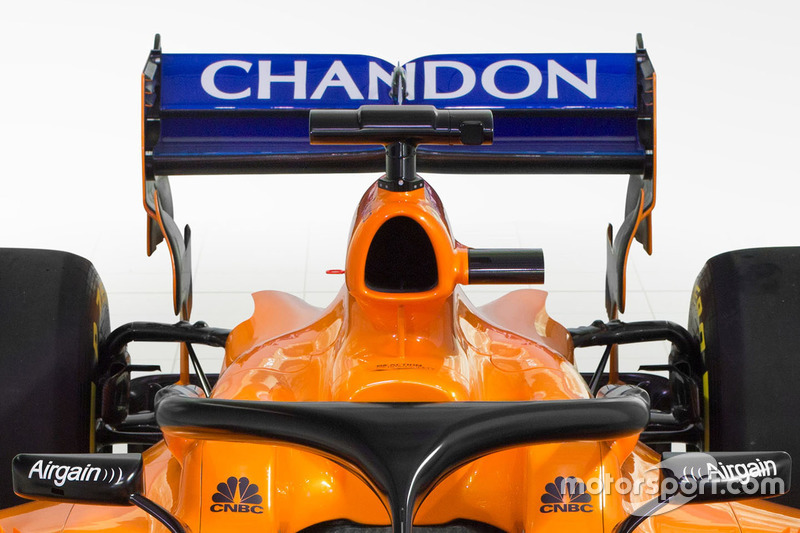 Задняя часть McLaren MCL33