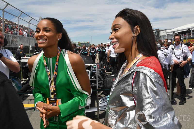 Winnie Harlow - F1 2018 - Kanadai Nagydíj