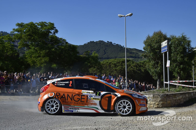 Simone Campedelli, Tania Canton, Ford Fiesta R5, Orange1 Racing