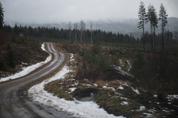 Part of the rally route