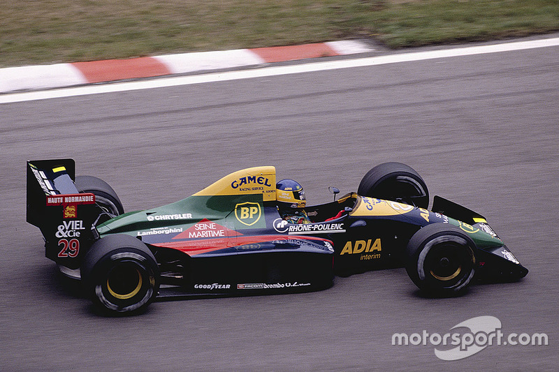 Микеле Альборето, Larrousse LC89 Lamborghini