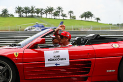 Kimi Raikkonen, Ferrari pilotlar geçit töreni