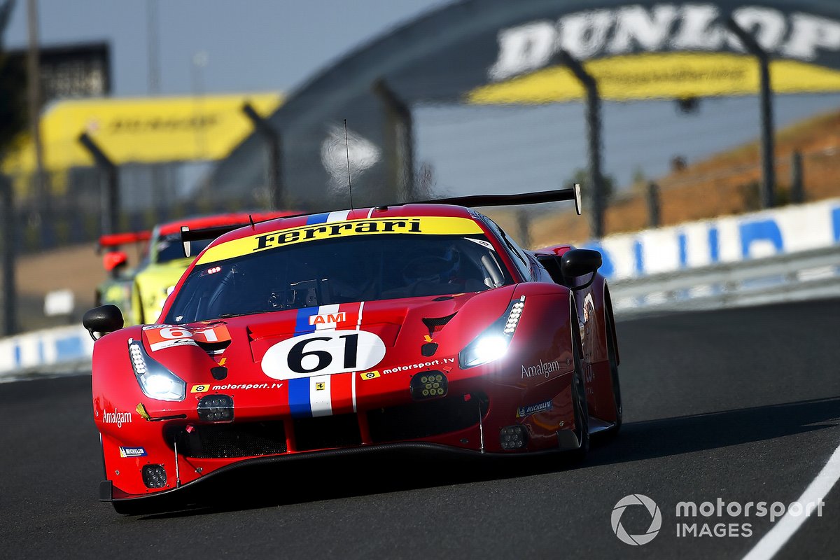 #61 Luzich Racing Ferrari 488 GTE Evo: Francesco Piovanetti, Oswaldo Negri Jr., Come Ledogar
