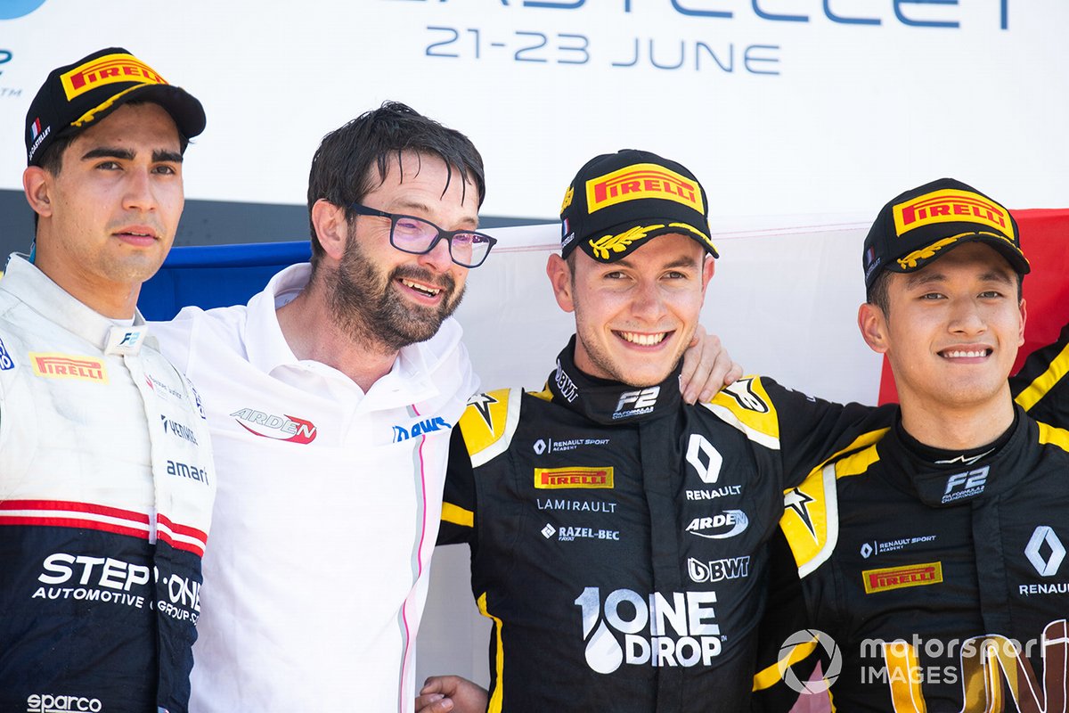 Juan Manuel Correa, Sauber Junior Team By Charouz, Anthoine Hubert, Bwt Arden And Guanyu Zhou, Uni Virtuosi