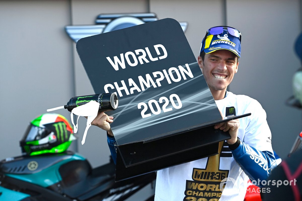 Rider Suzuki Ecstar, Joan Mir, sukses menjadi juara dunia MotoGP 2020 berkat performa konsistennya.
