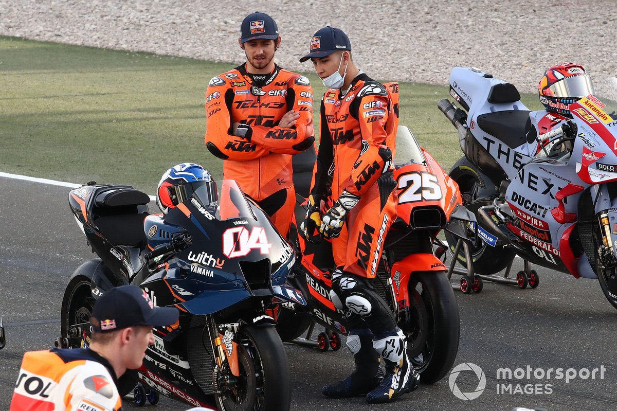 Raul Fernandez, KTM Tech3, Remy Gardner, KTM Tech3
