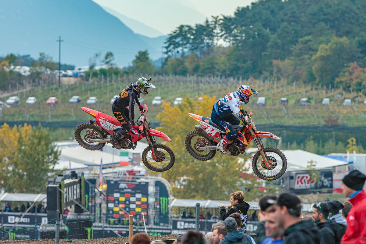 Tim Gajser, Team HRC, dan Jeffrey Herlings, Red Bull KTM Factory Racing