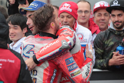 Ganador, Andrea Dovizioso, Ducati Team, tercero, Danilo Petrucci, Pramac Racing