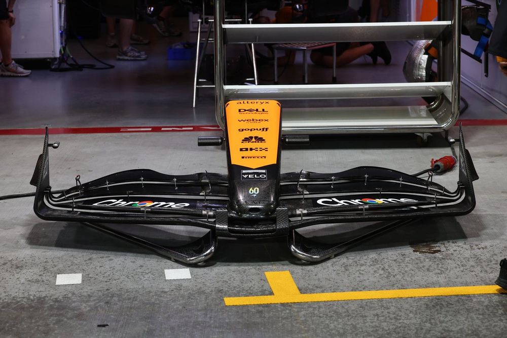 McLaren MCL60 alerón delantero