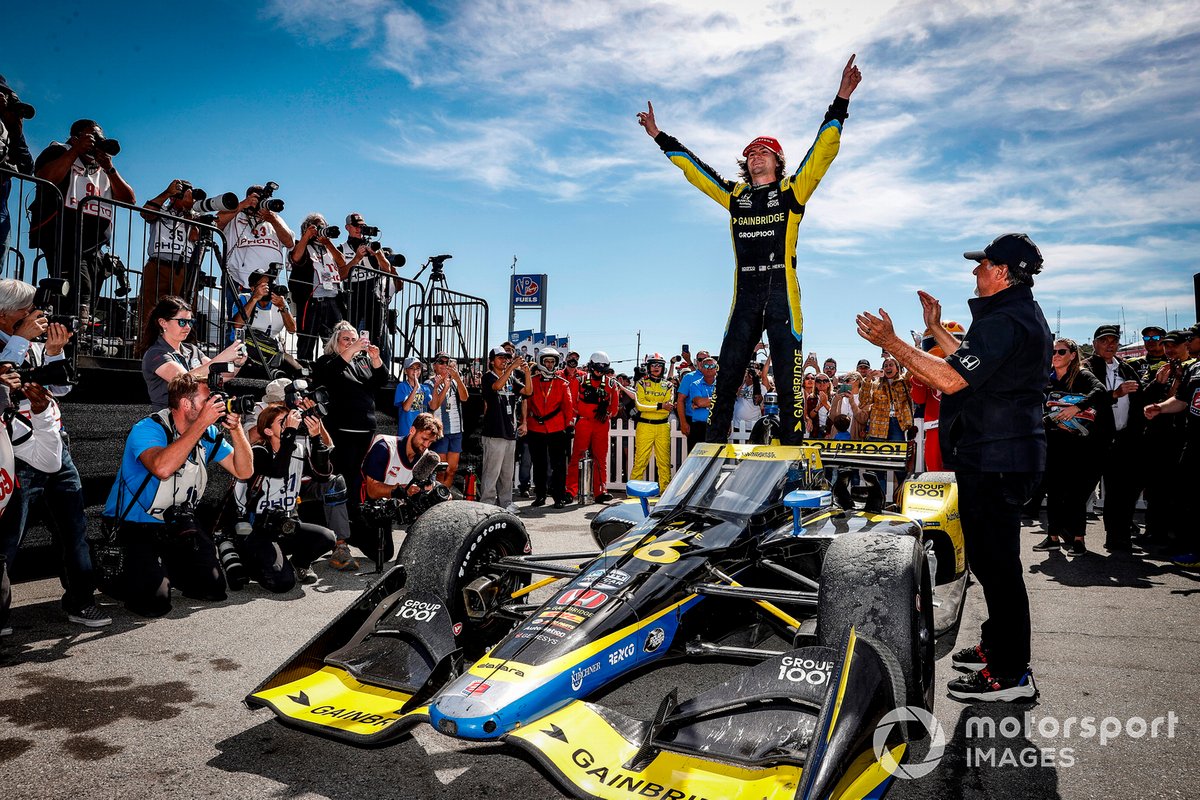 Pemenang Colton Herta, Andretti Autosport w/ Curb-Agajanian Honda