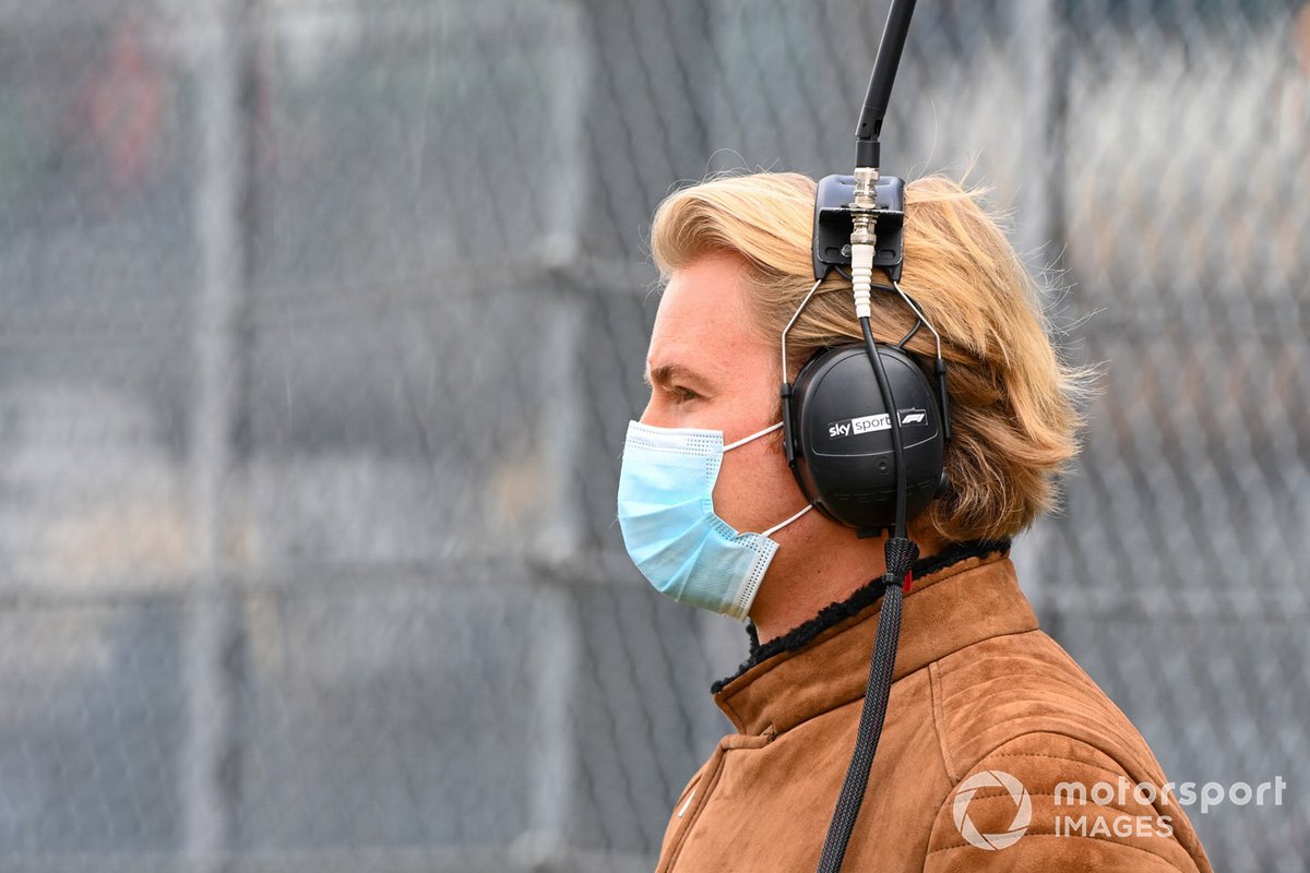 Nico Rosberg, Sky Sports F1, on the grid