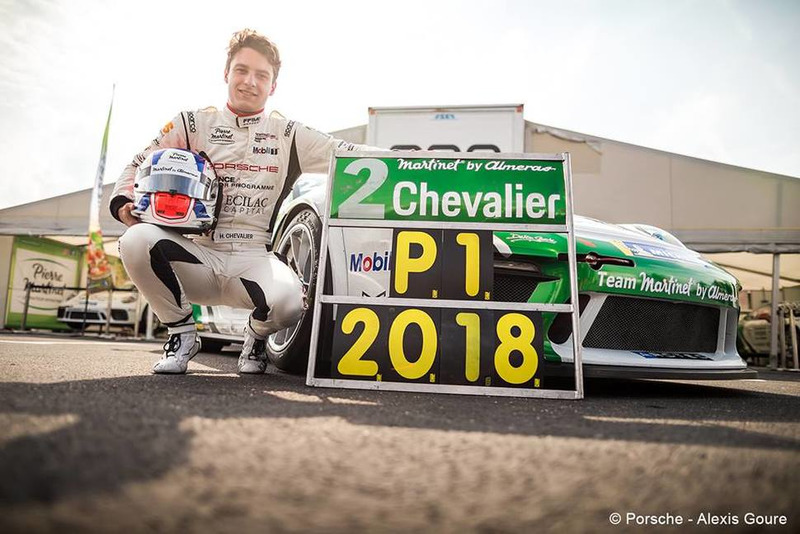 #2 Hugo CHEVALIER, Martinet by Alméras pendant la Porsche Carrera Cup France au Circuit Paul Ricard, du 11 au 14 octobre 2018