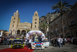 Paolo Andreucci, Anna Andreussi Peugeot 208, Peugeot Sport Italia festeggiano la vittoria