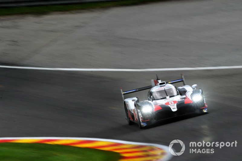 #8 Toyota Gazoo Racing Toyota TS050: Sébastien Buemi, Kazuki Nakajima, Fernando Alonso