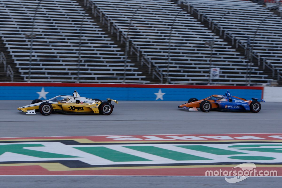 Josef Newgarden (links) en Scott Dixon zijn ook in 2021 grote kanshebbers op de titel