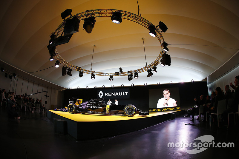 Cyril Abiteboul, Renault Sport F1 Managing Director, Renault Sport Formula One Team RS16 Launch