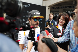 Fernando Alonso, McLaren, medya ile