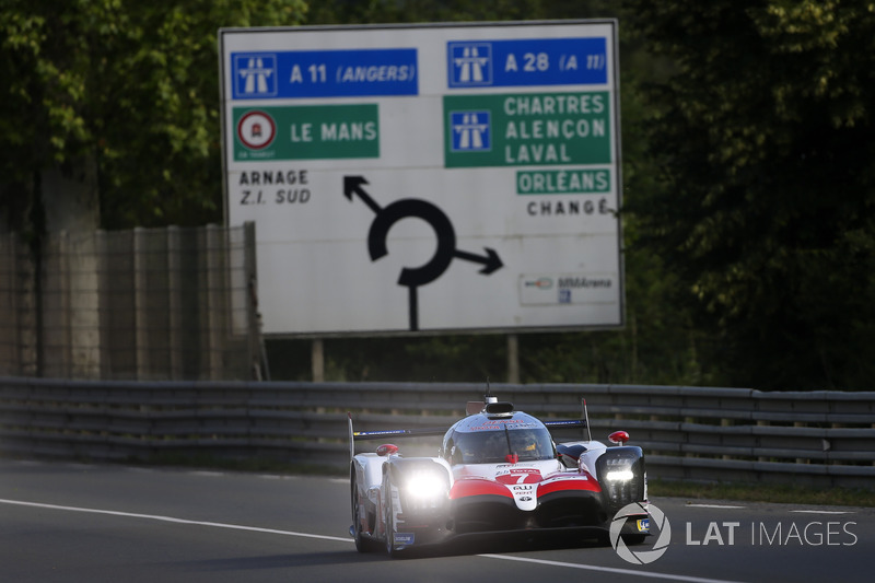 #7 Toyota Gazoo Racing Toyota TS050: Mike Conway, Kamui Kobayashi, Jose Maria Lopez, Fernando Alonso