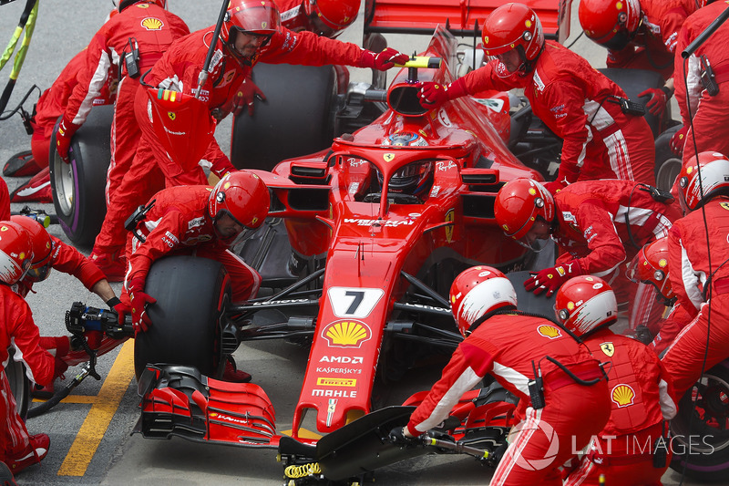 Kimi Raikkonen, zesde plaats