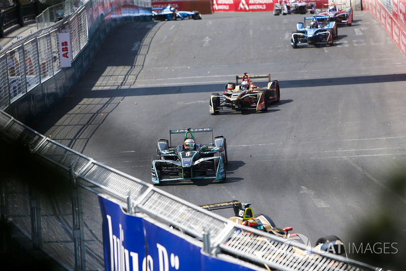 Jean-Eric Vergne, Techeetah Nelson Piquet Jr., Jaguar Racing, Andre Lotterer, Techeetah
